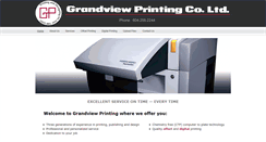 Desktop Screenshot of grandviewprinting.com